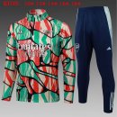 Bambino Felpa Allenamento Arsenal 2025/26 Verde Rosso
