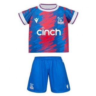 Maglia Crystal Palace Home Bambino 2022/23 Rosso Blu