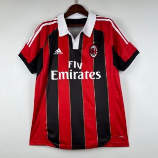 Thailandia Maglia AC Milan Home Retro 2012-2013 Thailandia Maglia AC Milan Home Retro 2012-2013
