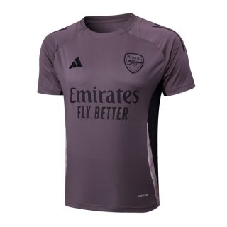 Maglia Formazione Arsenal 2025/26 Porpora Grigio Maglia Formazione Arsenal 2025/26 Porpora Grigio