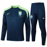 Felpa Allenamento Brasile 2024/25 Blu Verde