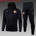 Bambino Felpa Cappuccio Barcellona 2024/25 Nero