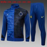 Bambino Giacca Inter Milan 2025/26 Blu