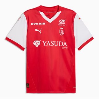 Thailandia Maglia Stade Reims Home 2024/25 Thailandia Maglia Stade Reims Home 2024/25