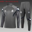 Bambino Felpa Allenamento Real Madrid 2025/26 Grigio