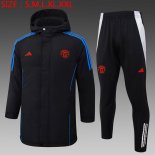 Piumino Manchester United Set Completo 2024/25 Nero