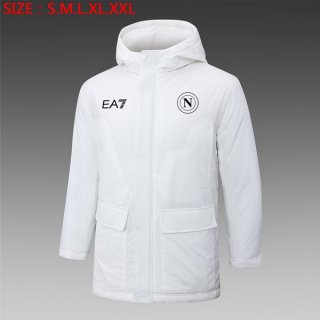 Piumino Napoli 2024/25 Bianco Piumino Napoli 2024/25 Bianco