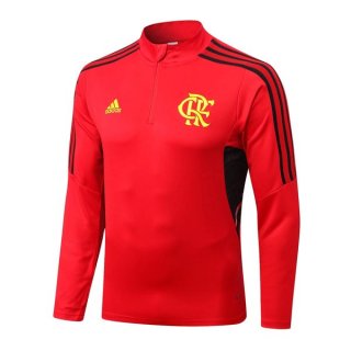 Felpa Allenamento Flamengo Top 2023 Rosso Felpa Allenamento Flamengo Top 2023 Rosso