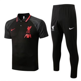 Polo Liverpool Set Completo 2022/23 Nero Polo Liverpool Set Completo 2022/23 Nero
