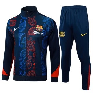 Giacca Barcellona 2025/26 Blu Rosso 2 Giacca Barcellona 2025/26 Blu Rosso 2
