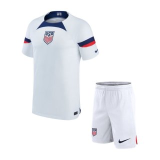 Maglia United States Home Bambino 2022/23 Maglia United States Home Bambino 2022/23