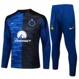 Felpa Allenamento Inter Milan 2024/25 Blu