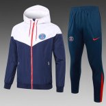 Giacca a vento PSG Set Completo 2025/26 Bianco Blu