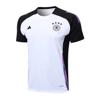 Maglia Formazione Germania 24/25 Bianco Nero Maglia Formazione Germania 24/25 Bianco Nero