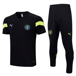 Polo Manchester City Set Completo 2023/24 Nero Polo Manchester City Set Completo 2023/24 Nero