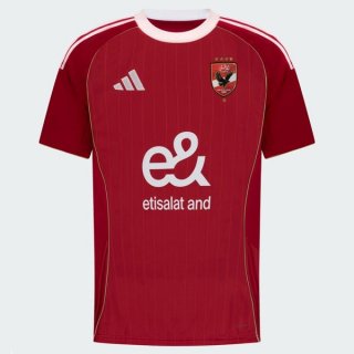 Thailandia Maglia Al Ahly SC Prima 2025/26 Thailandia Maglia Al Ahly SC Prima 2025/26