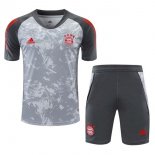 Maglia Formazione Bayern Set Completo 2021/22 Grigio