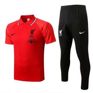 Polo Liverpool Set Completo 2022/23 Rosso Polo Liverpool Set Completo 2022/23 Rosso