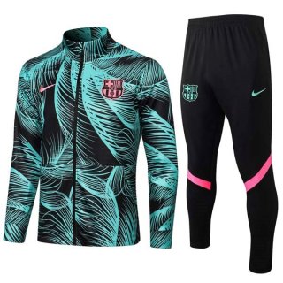 Giacca Barcellona 2022 Verde Nero Giacca Barcellona 2022 Verde Nero