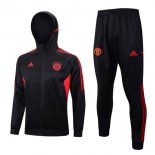 Felpa Cappuccio Bayern Monaco 2023/24 Nero