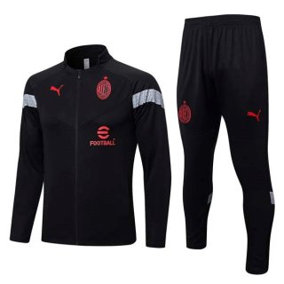 Giacca AC Milan 2022/23 Nero Rosso Giacca AC Milan 2022/23 Nero Rosso